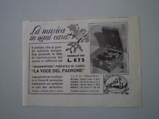 Advertising pubblicità 1932 usato  Salerno