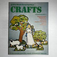 Revista Golden Hands Encyclopedia of Crafts peças semanais nº 71 bonecos 1976 comprar usado  Enviando para Brazil