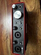 Interface de áudio Focusrite Scarlett 2i2 USB 2ª geração - com cabo USB  comprar usado  Enviando para Brazil