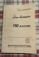 Lamborghini 190 racing usato  Guastalla