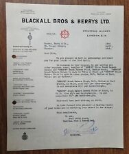1948 blackall bros usato  Spedire a Italy