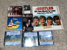 LOTE The Beatles Live at BBC Yellow Submarine CDs Lennon Ono Cassete Calendário VHS, usado comprar usado  Enviando para Brazil