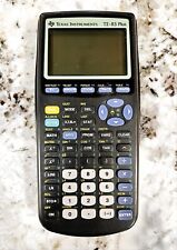 Usado, Calculadora gráfica Texas Instruments TI-83 Plus con cubierta - ¡PROBADA Y FUNCIONANDO! segunda mano  Embacar hacia Argentina