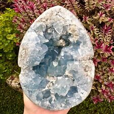 Blue celestite crystal for sale  Shipping to Ireland