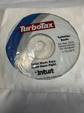Turbotax basic 2003 for sale  Round Rock