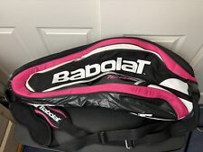 Babolat Team Tenis Raqueta Mochila Estilo Bolso Grande Rosa Negro VER ESTADO segunda mano  Embacar hacia Argentina