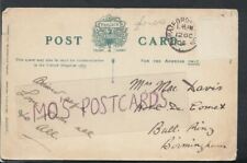 Family history postcard for sale  WATERLOOVILLE