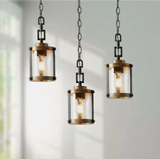 LNC Corta 1-Light Black Modern Farmhouse Hanging Pendant Island Ceiling Light, used for sale  Shipping to South Africa