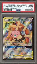 Used, Pokemon Mega Lopunny & Jigglypuff GX Cosmic Eclipse Full Alt Art #226 PSA 10 for sale  Shipping to South Africa