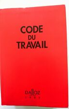 3662490 code travail d'occasion  Tulle