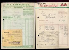 Rechnungen braunschweig 1941 gebraucht kaufen  Alexandersfeld