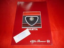 Alfa romeo giulietta for sale  Shipping to Ireland