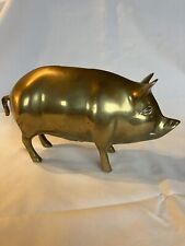 Victorian brass piggy for sale  HEREFORD