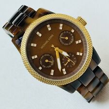Mini tartaruga Michael Kors 5,5" MAX!! Relógio feminino multifuncional dourado MK-5399 comprar usado  Enviando para Brazil