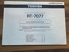 Toshiba 7077 bedienungsanleitu gebraucht kaufen  Neubrandenburg