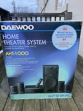 NIB Daewoo Home Theater System AHT-1000 Speakers Amp Remote Surround Sound Dolby for sale  Shipping to South Africa
