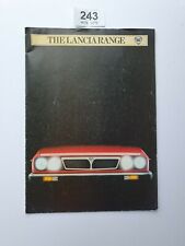 Lancia range 1982 for sale  GOSPORT