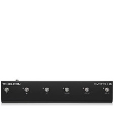 TC Helicon Switch-6 Acessório Pedal Controle de Efeitos Expandidos Interruptor JP 6 Preto comprar usado  Enviando para Brazil