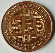 Médaille bitcoin anonymous d'occasion  Tergnier