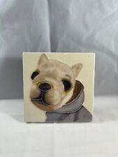 Frenchie decortive tile for sale  Paso Robles