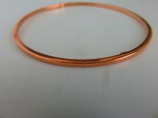 Brazalete de oro esclavo de 2 mm 9 quilates oro rosa 62 mm diámetro precio bajo segunda mano  Embacar hacia Argentina