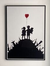 Banksy affiche exposition d'occasion  Luzech