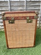 Vintage luggage trunk for sale  Shipping to Ireland