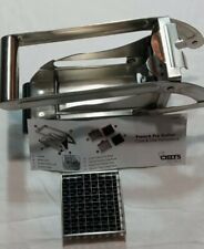 💥 Stainless Steel Maxam Lever-Operated French Fries & Vegetable Cutter Slicer for sale  Jacksonville