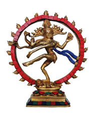 Brass lord shiva for sale  Shipping to Ireland