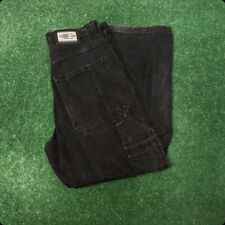 Vintage Y2K Culture Jam Baggy Skater Grunge Jeans VTG Mens Size 34 Black Wash for sale  Shipping to South Africa