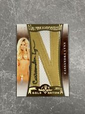 2013 Bench Warmer Gold Foil Cassandra Lynn Letter Patch AUTO 4/5 for sale  Shipping to South Africa