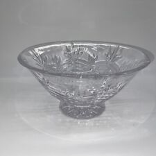 Towle pedastal  large  crystal bowl for sale  Shipping to South Africa