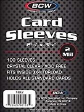 100 BCW Standard Loose Soft Penny Card Sleeves Sports Gaming FRETE GRÁTIS comprar usado  Enviando para Brazil
