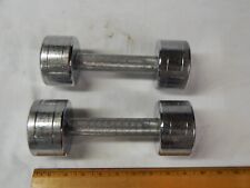 York dumbbell chrome for sale  Shipping to Ireland