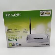 Router inalámbrico N TP-Link modelo TL-WR740N IP 150 Mbps 2,4 GHz caja abierta segunda mano  Embacar hacia Argentina