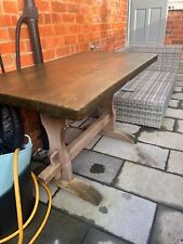 Hardwood old table for sale  CROWBOROUGH