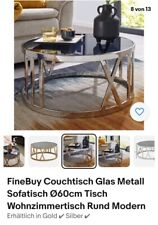 Couchtisch finebuy glas gebraucht kaufen  Melle-Mitte