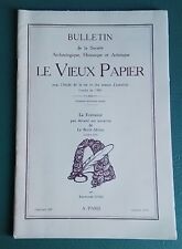 Bulletin vieux papier d'occasion  Troyes