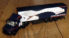 Used, No. 1947 Herpa Scania 142E Semitrailer "We Ride Paper for the Razor" 1:87 for sale  Shipping to Ireland