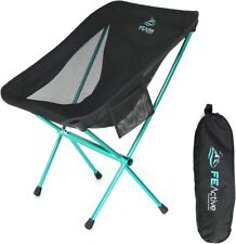 Cadeira de acampamento dobrável portátil ultraleve forte e resistente FE Active - Preta comprar usado  Enviando para Brazil