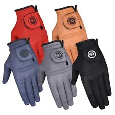 SG Pack de 3 y 5 Hombres 100% Cuero Cabretta Guantes de Golf Varios Colores segunda mano  Embacar hacia Argentina