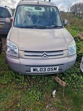 Citroen berlingo 2003 for sale  PENZANCE