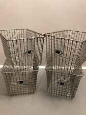 3 metal storage baskets for sale  North Tonawanda