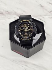 CASIO G-Shock (5081) GA-100CF Men's ANALOG-DIGITAL Watch Chronograph Black Camo, used for sale  Shipping to South Africa