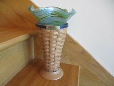 Longaberger pedestal vase for sale  Exeter