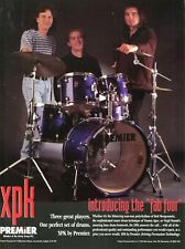 1997 anúncio impresso do kit de bateria Premier XPK com vara Morgenstein Virgil Donati Tommy Igoe, usado comprar usado  Enviando para Brazil