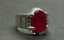 Oval cut red for sale  Richardson
