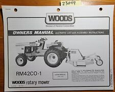 Woods rm42co mower for sale  Shipping to Canada