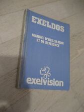 Livre exelvision exeldos d'occasion  Massy