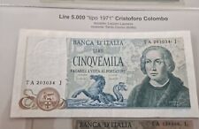 Banconota 5000 lire usato  Francavilla Al Mare